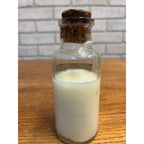 Antique 1900s Cocoanut Oil Sargent's Drug Store Chicago Glass Bottle w/ Label