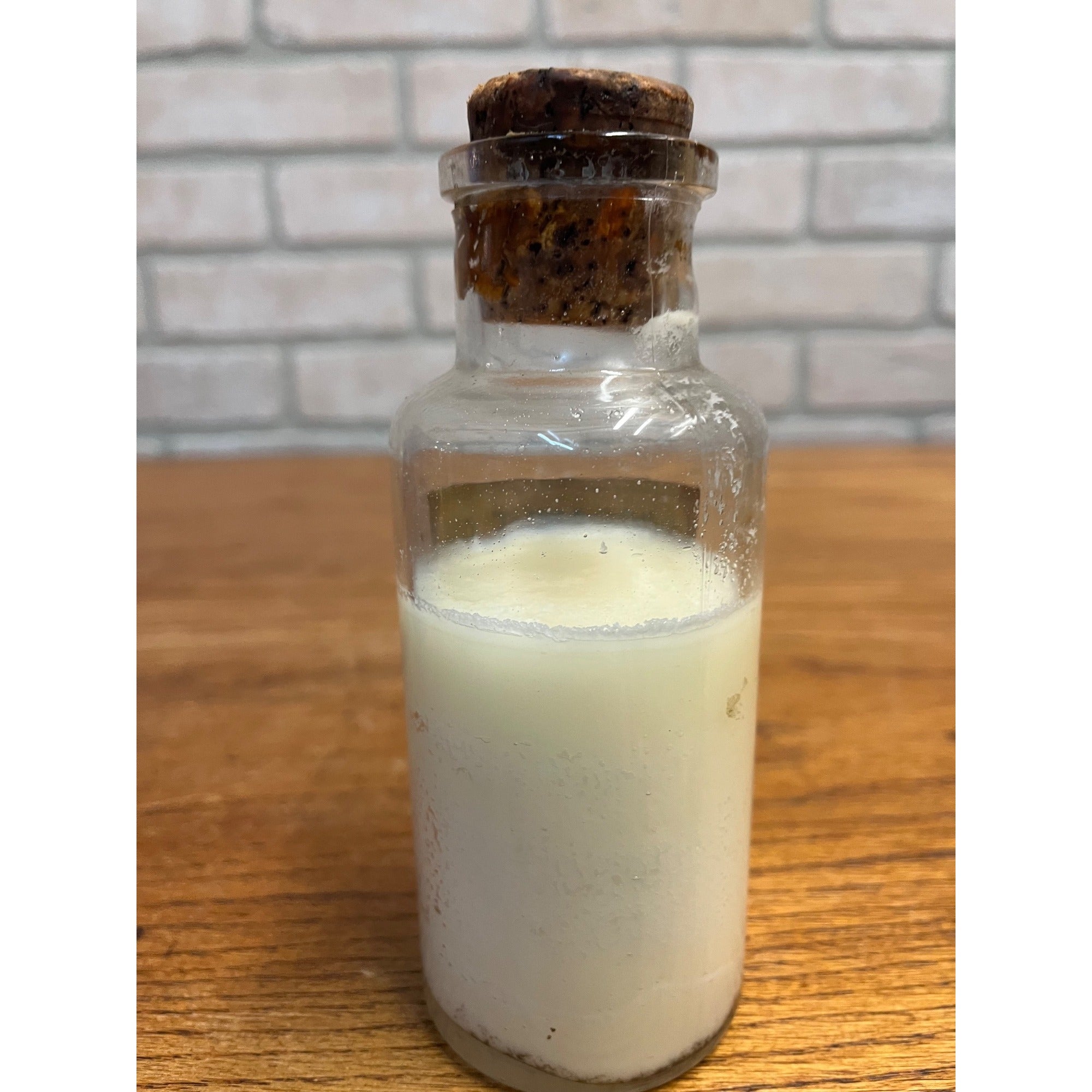 Antique 1900s Cocoanut Oil Sargent's Drug Store Chicago Glass Bottle w/ Label