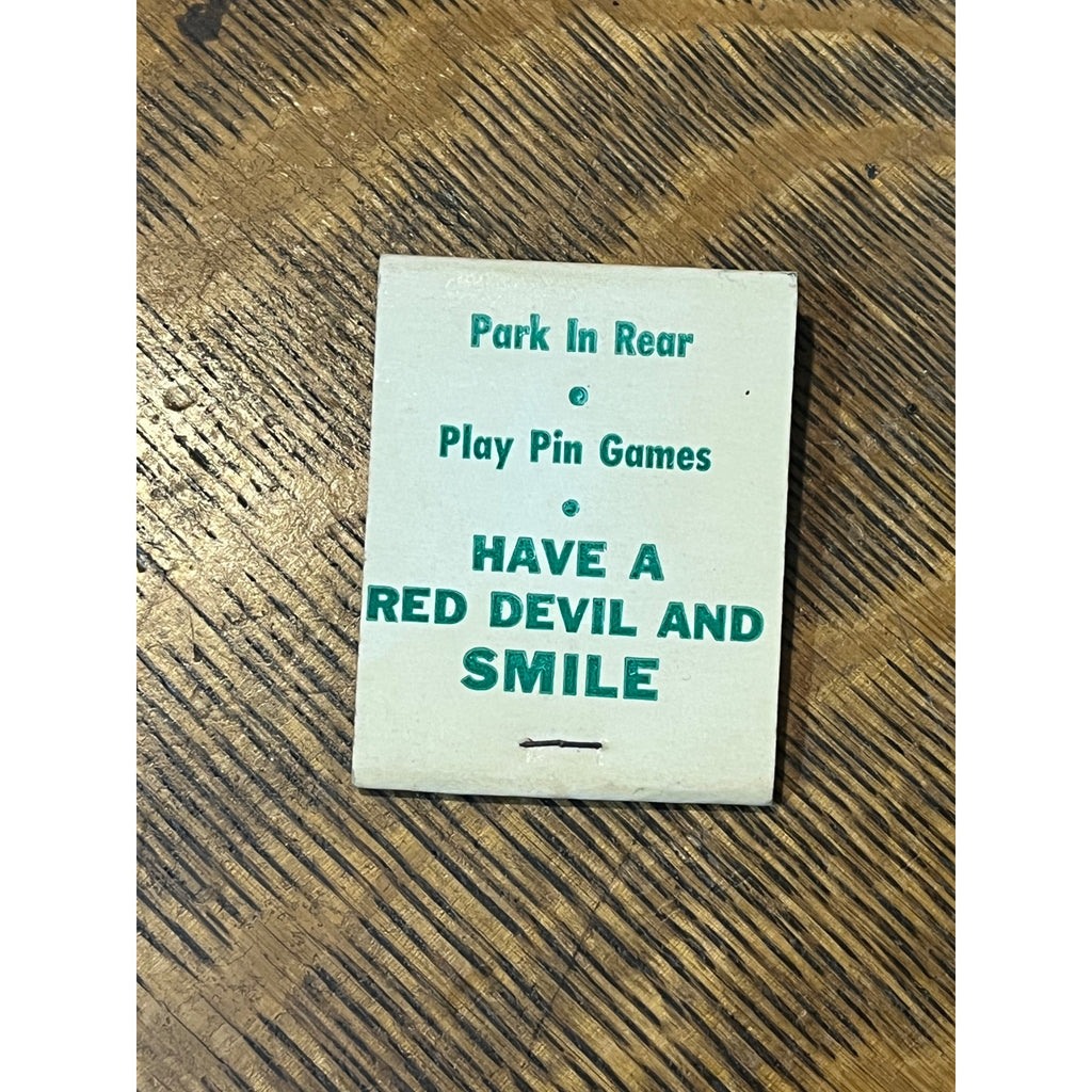 Vintage Unstruck Matchbook Advertising Jim Mullins - Jim's Place - Appleton, Wis