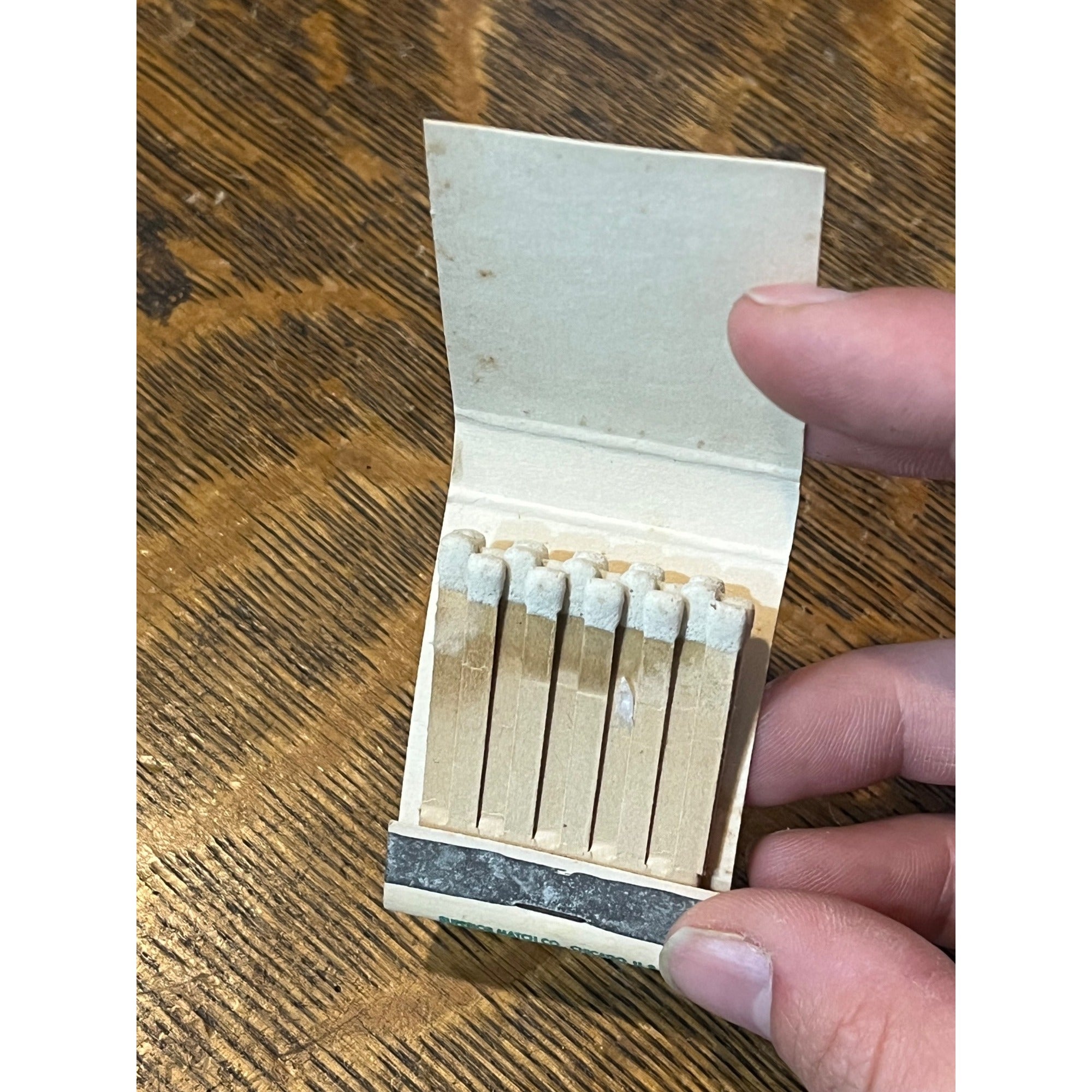 Vintage Unstruck Matchbook Advertising Jim Mullins - Jim's Place - Appleton, Wis