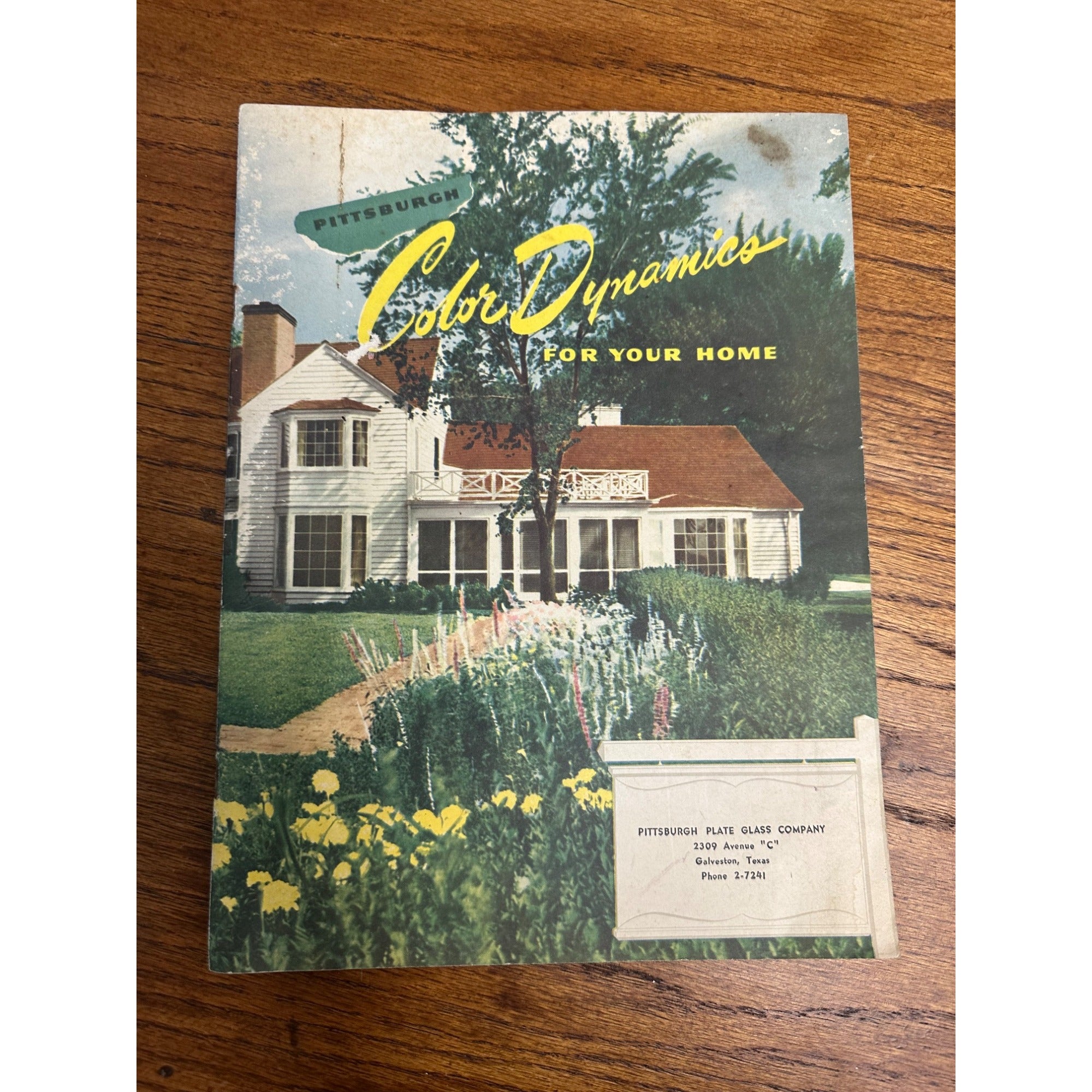 Vintage Pittsburgh Color Dynamics for your home Order Catalog 40s Paint