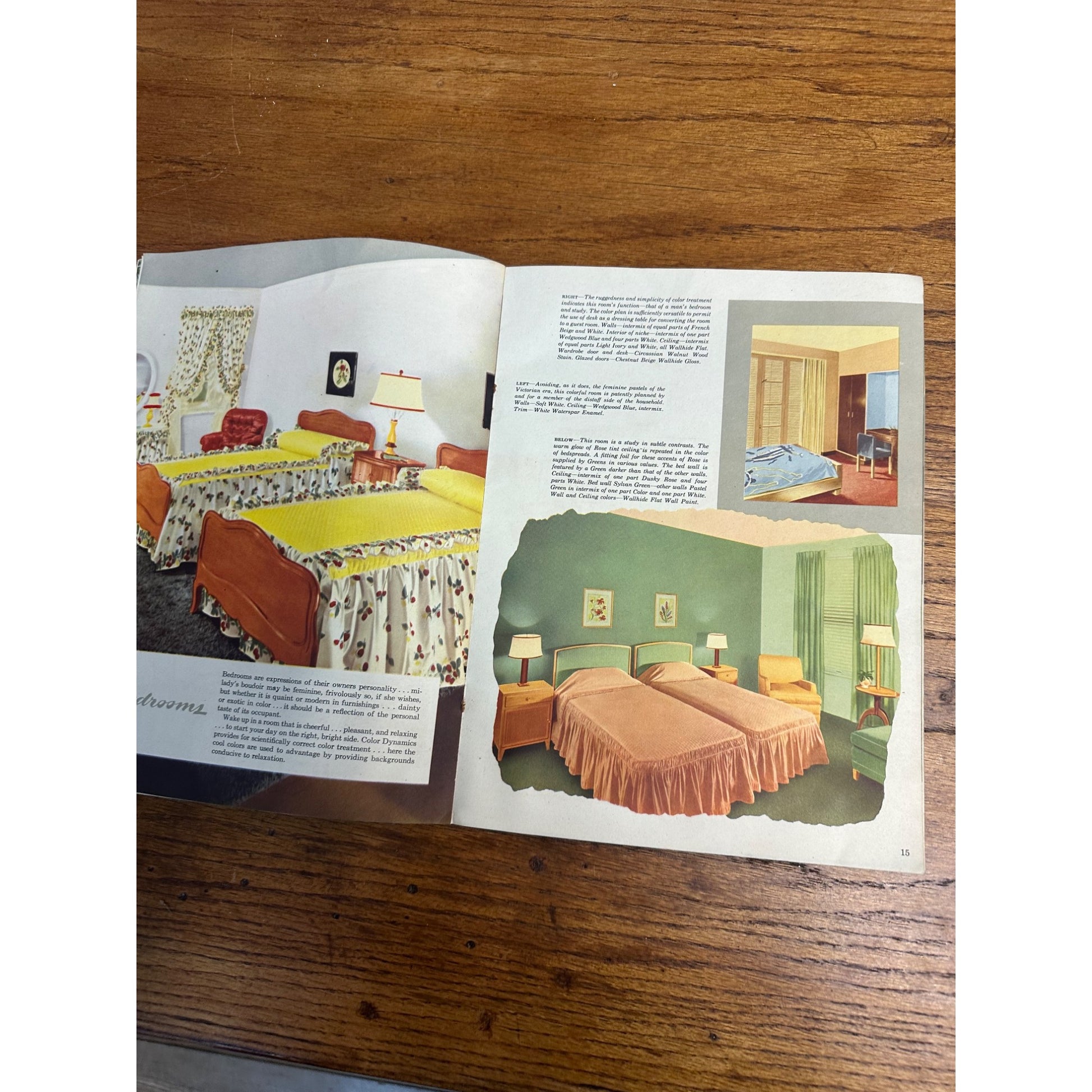 Vintage Pittsburgh Color Dynamics for your home Order Catalog 40s Paint