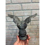 Vintage 1920s Spelter Eagle Hood Ornament Mascot Architectural Finial Salvage