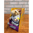Gemmy 2001 Kung Fu Hamster Sings & Dances To “Kung Fu Fighting” Needs Batteries