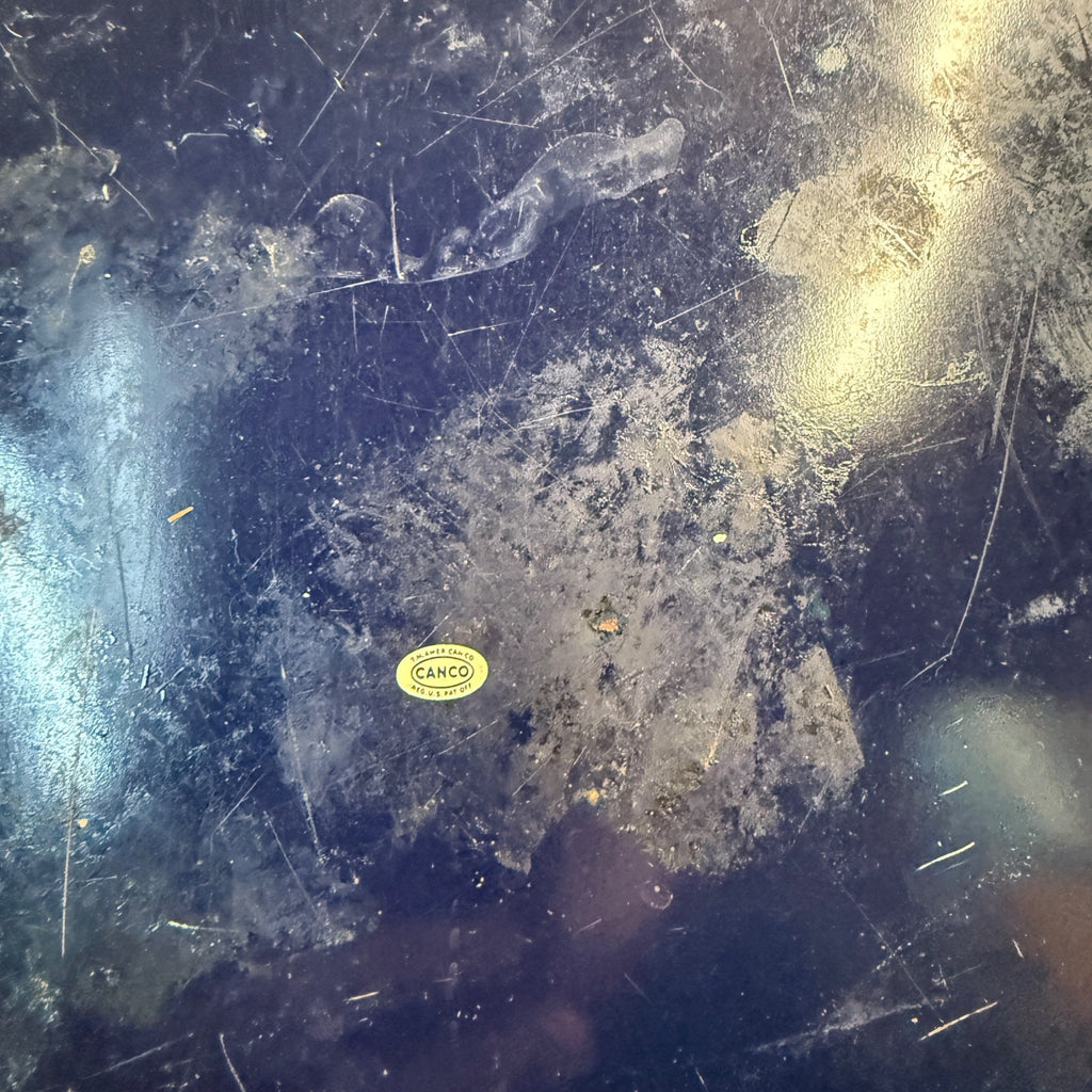 Vintage 1940s Blatz Beer Advertising Metal 12" Serving Tray Milwaukee Wis Red