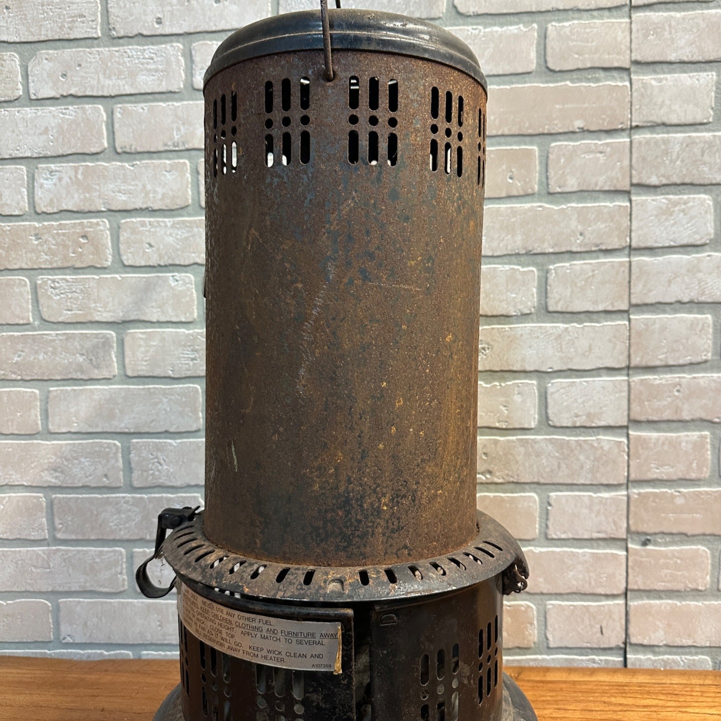 Vtg Perfection 730 Oil Kerosene Parlor Cabin Heater Stove