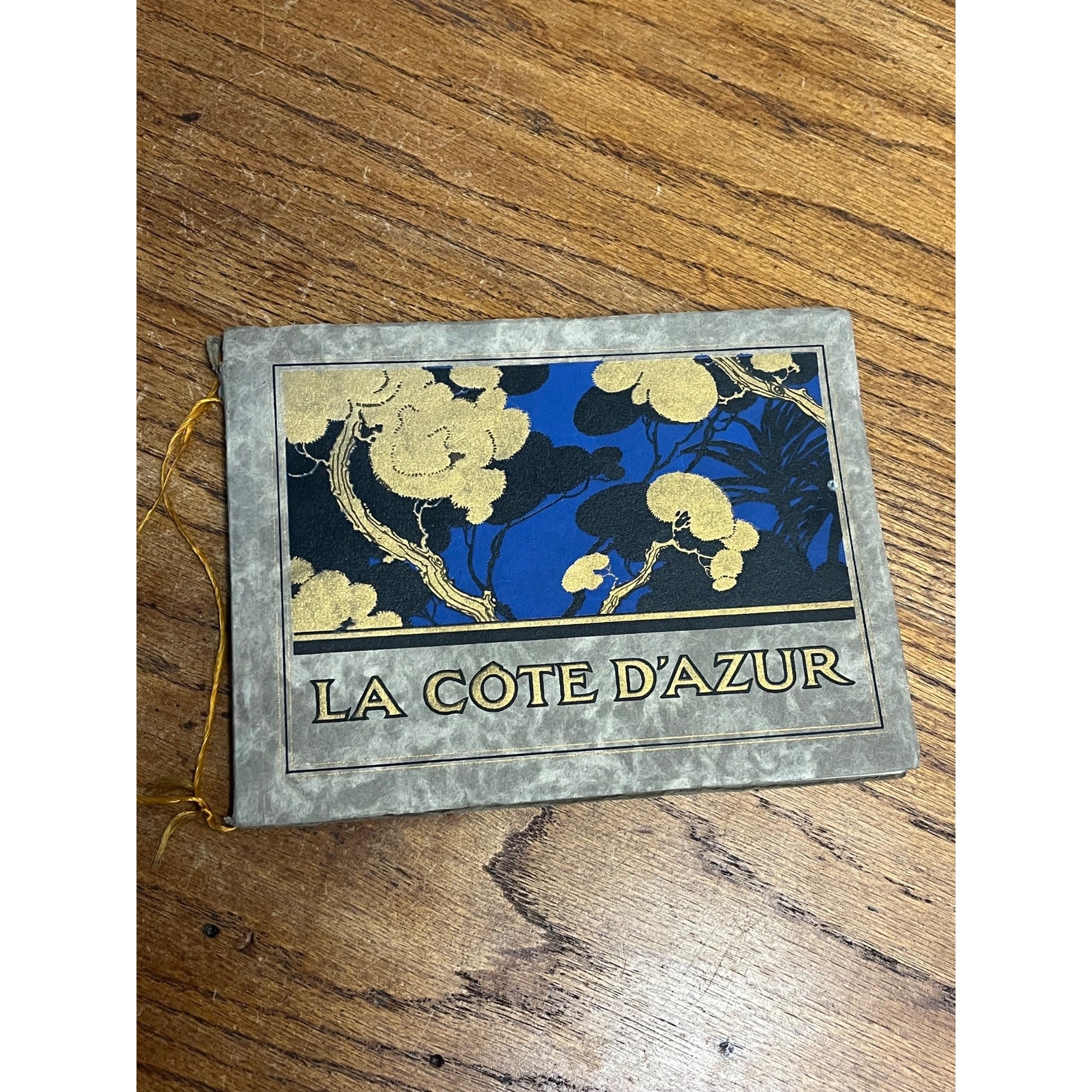 Vintage La Côte d'Azur Artistic Photos Paris Lyons Et Mediterrean Railway Album