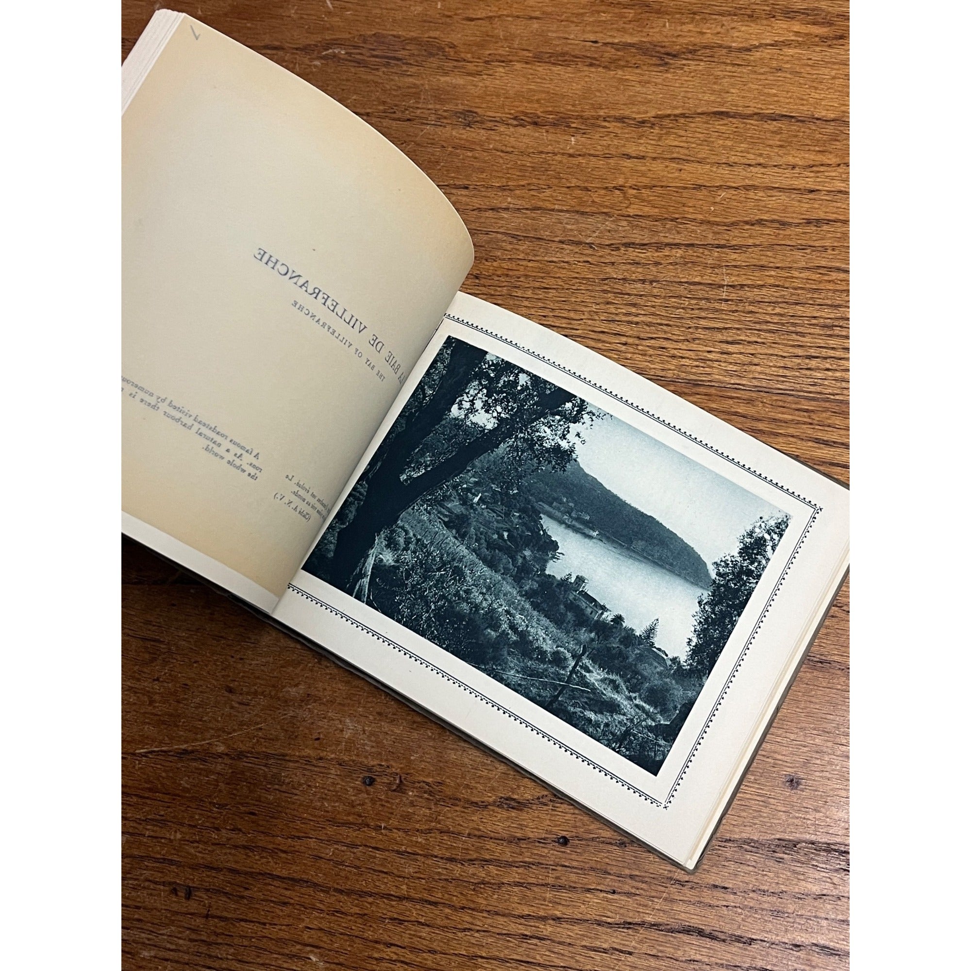 Vintage La Côte d'Azur Artistic Photos Paris Lyons Et Mediterrean Railway Album