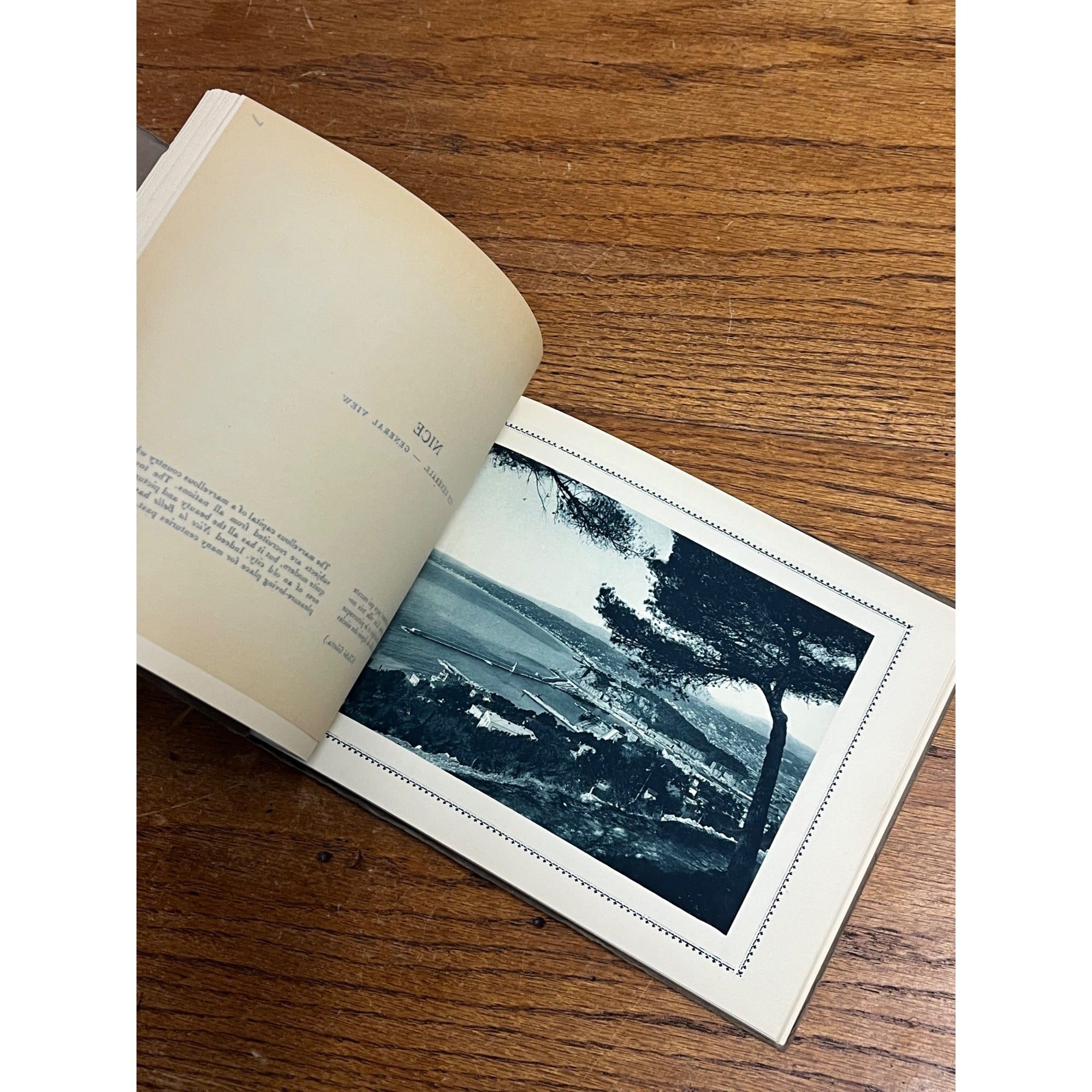 Vintage La Côte d'Azur Artistic Photos Paris Lyons Et Mediterrean Railway Album