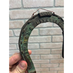 Antique 1880s Simmons Liver Regulator Cast Brass Advertising Horseshoe Sign