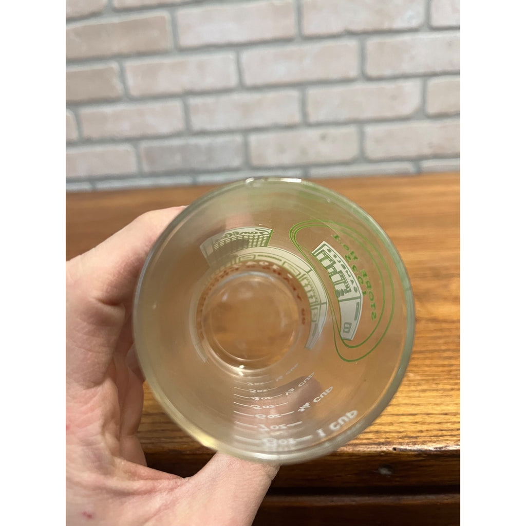 Vintage 1947 Gamble’s Department Store 22nd Anniversary Measuring Glass