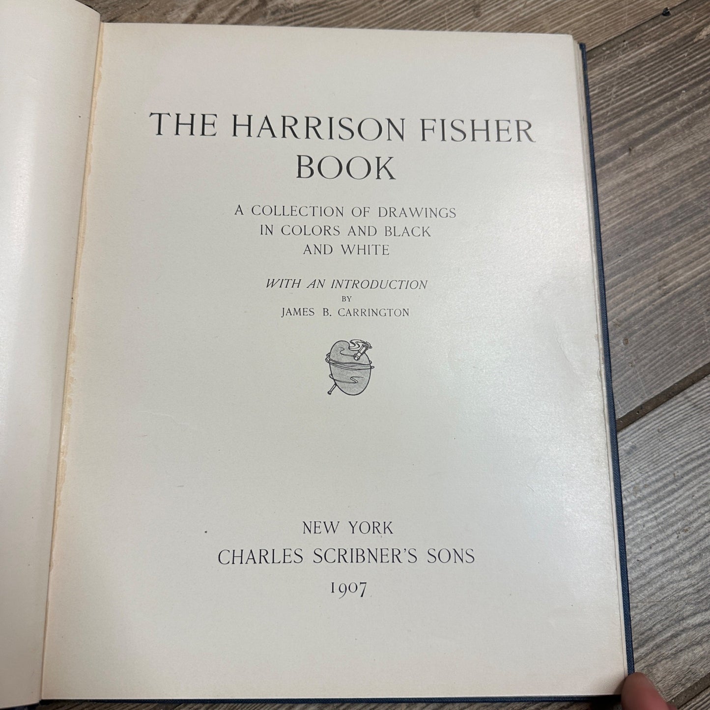 1907 THE HARRISON FISHER BOOK ARTIST LITHO SKETCHES CHARLES SCRIBNER'S SONS
