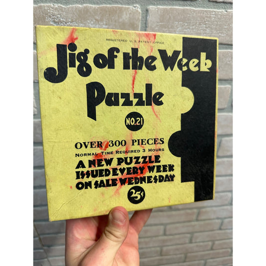VINTAGE JIG OF THE WEEK PUZZLE NO 21 PICKET'S CHARGE AT GETTYSBURG CIVIL WAR