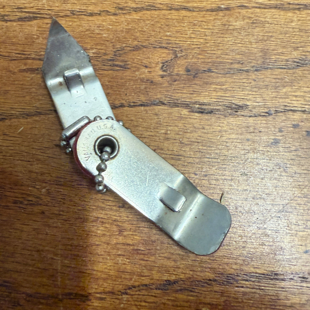 Vintage Adler Brau Appleton Wis, Collapsible Can Beer Bottle Opener Keychain
