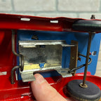 RARE Vintage 1930s Marx Searchlight Truck Pressed Steel Toy + Orig. Box Red/Blue