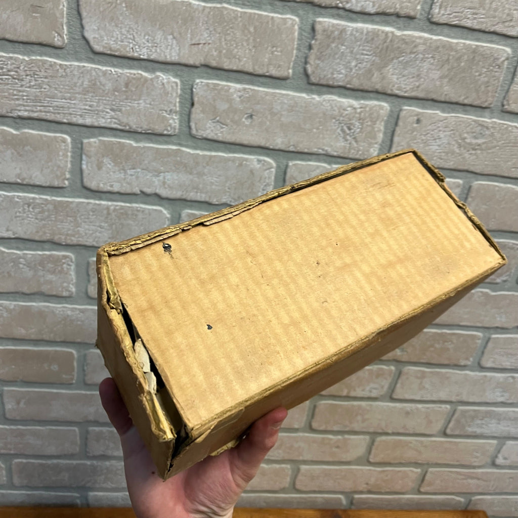 RARE Vintage 1930s Marx Searchlight Truck Pressed Steel Toy + Orig. Box Red/Blue