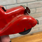 RARE Vintage 1930s Marx Searchlight Truck Pressed Steel Toy + Orig. Box Red/Blue