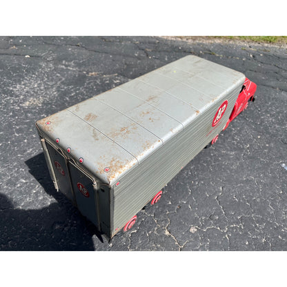 Vintage 1950s Marx A&P Super Markets Toy Truck Cab & Trailer Semi