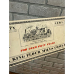 H.H. King Flour Mills Company advertising ink blotter - Faribault, Minnesota