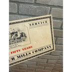 H.H. King Flour Mills Company advertising ink blotter - Faribault, Minnesota