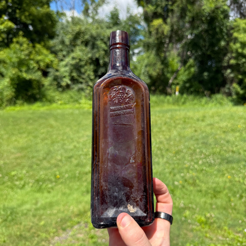 Antique 1890s Munyons Paw Paw Palm Beach Florida Bottle