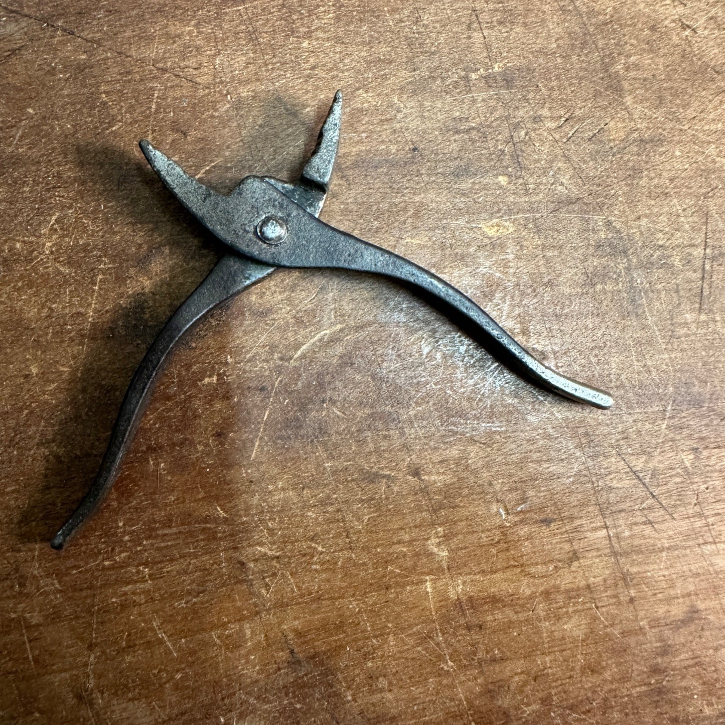 Vintage Small Miniature 4" Steel Pliers Jewlers Gunsmith Machinist Tool