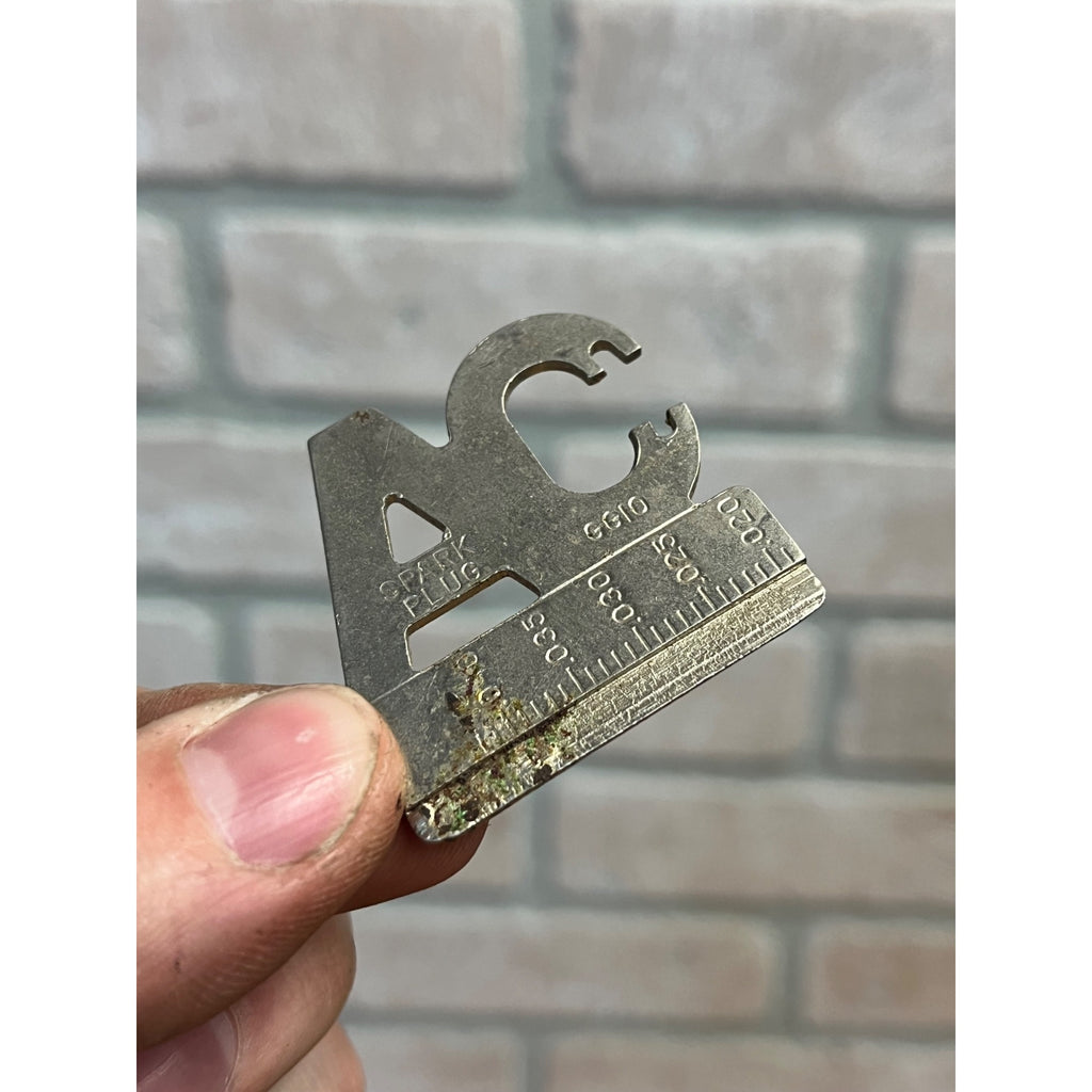 Vintage AC Spark Plug Advertising Gap Gauge Gapping Measuring Tool Gapper