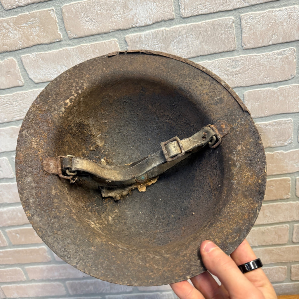 Original WWI US Army Doughboy Helmet Shell Military