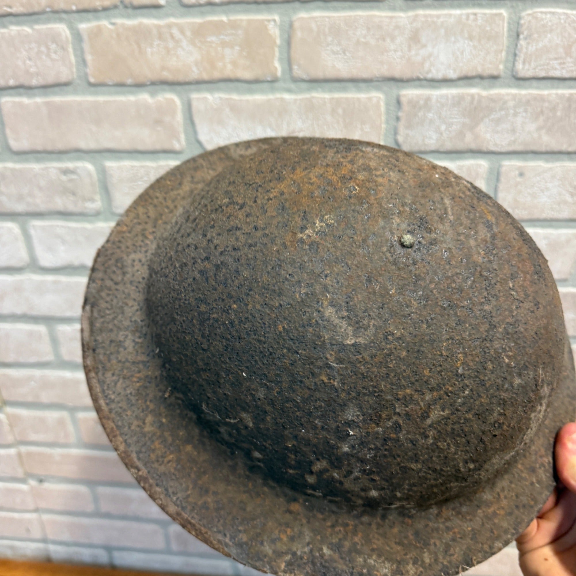 Original WWI US Army Doughboy Helmet Shell Military