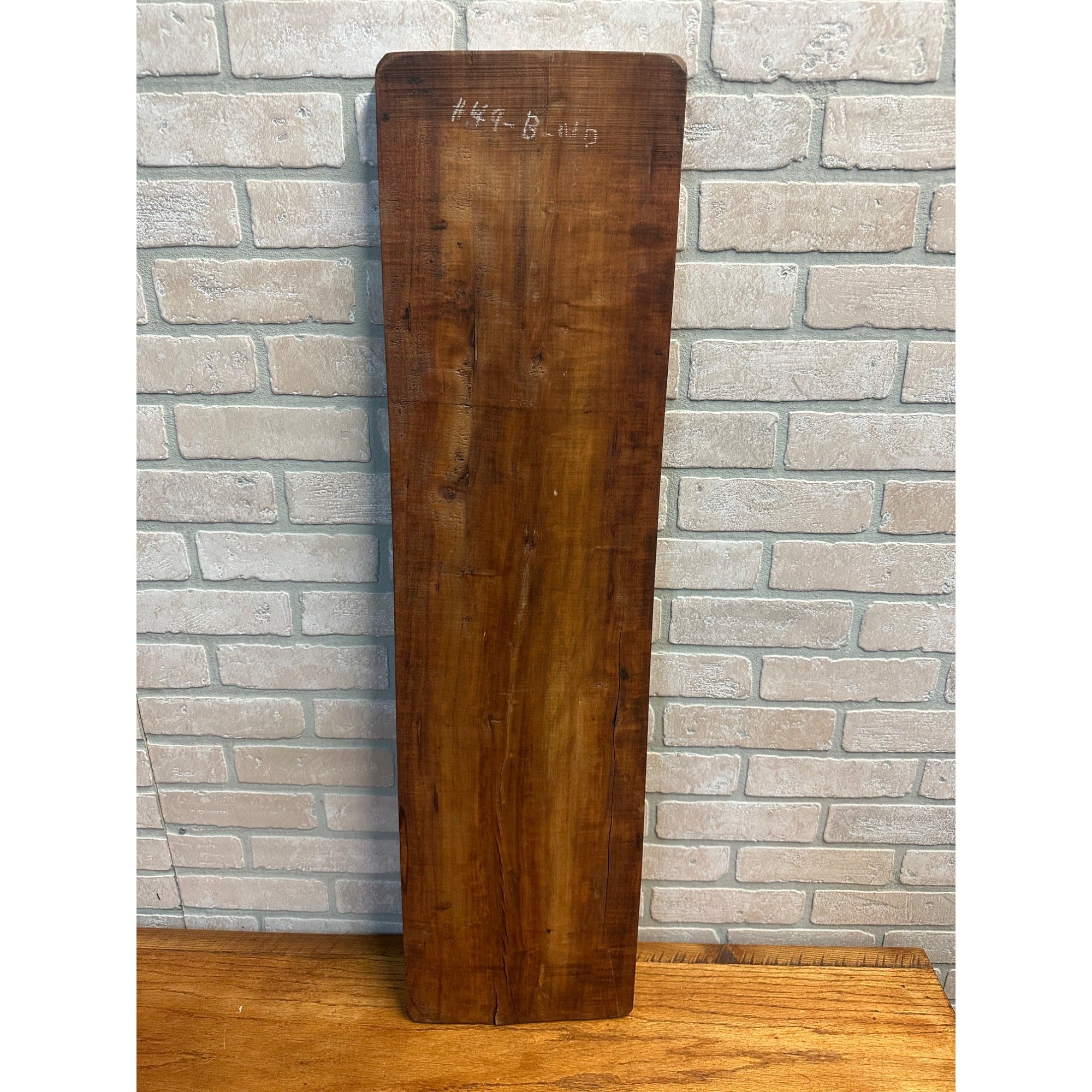 Antique Primitive 19th c. Large Wood Cookie Mold Soldier 39"x10" Springerle AAFA