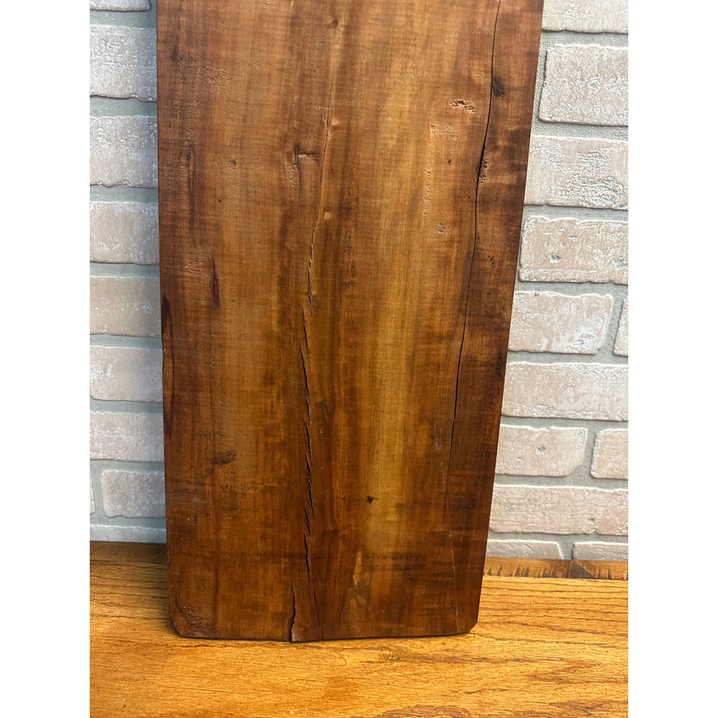 Antique Primitive 19th c. Large Wood Cookie Mold Soldier 39"x10" Springerle AAFA