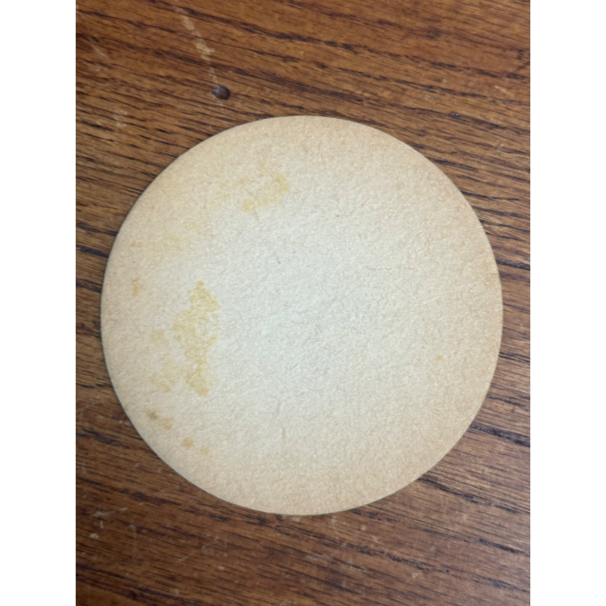 Vintage 1940s Sieben's Real Lager Chicago Brewery Beer Bar Coaster 4"