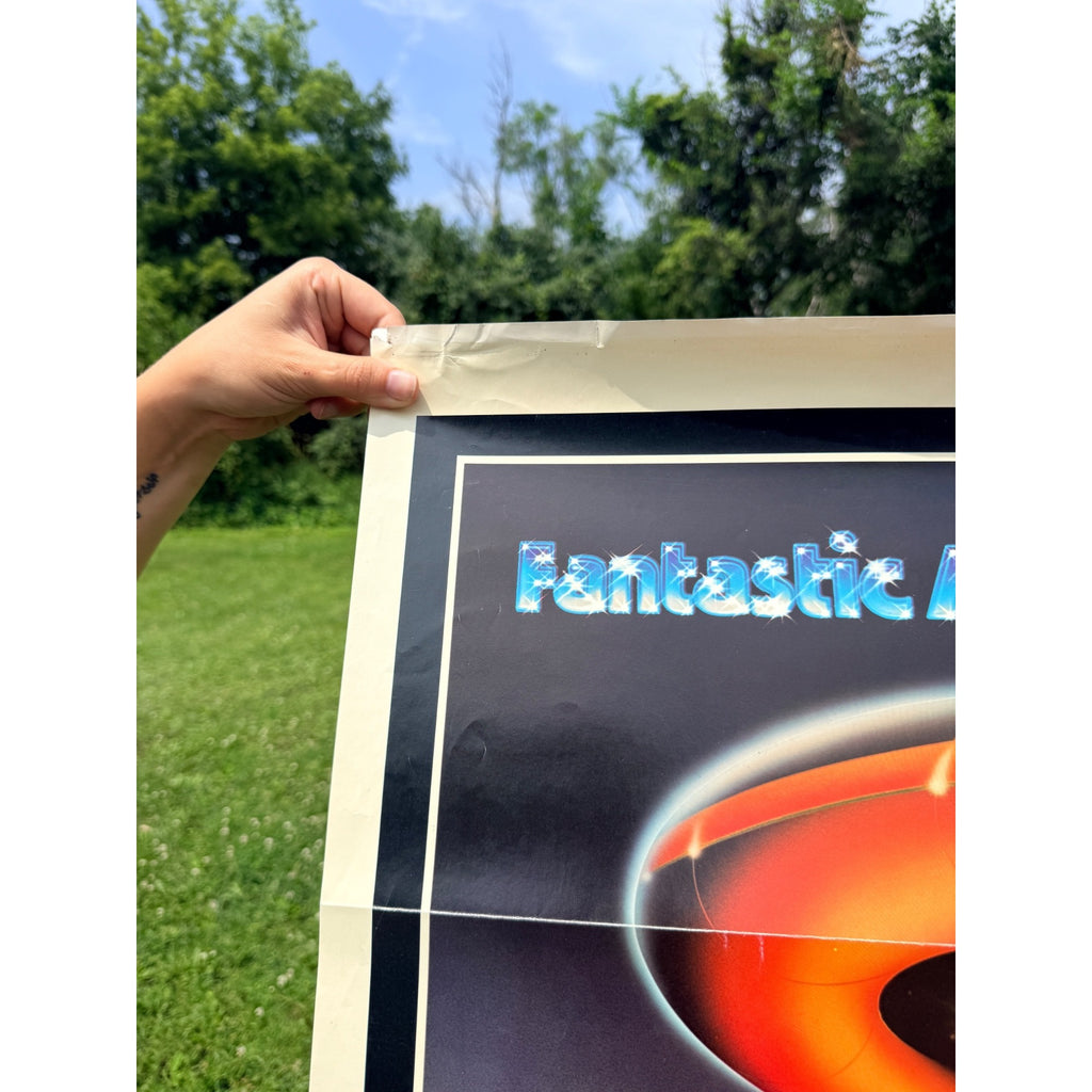 Vintage 1977 Fantastic Animation Festival Original Movie Poster 27x41 Pink Floyd