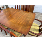 Vintage Mid-Century Modern Lenoir Dining Table & Chair Set MCM Retro