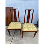 Vintage Mid-Century Modern Lenoir Dining Table & Chair Set MCM Retro