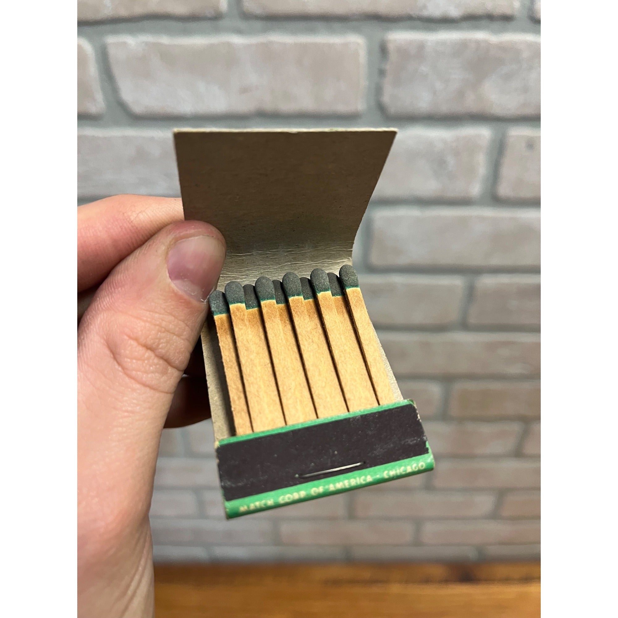 Vintage 1940s Hotel Sovereign - Chicago IL - FULL Matchbook Advertising