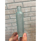 Antique 1880s Mrs Winslow's Soothing "Baby Killer" Morphine Medicine Bottle