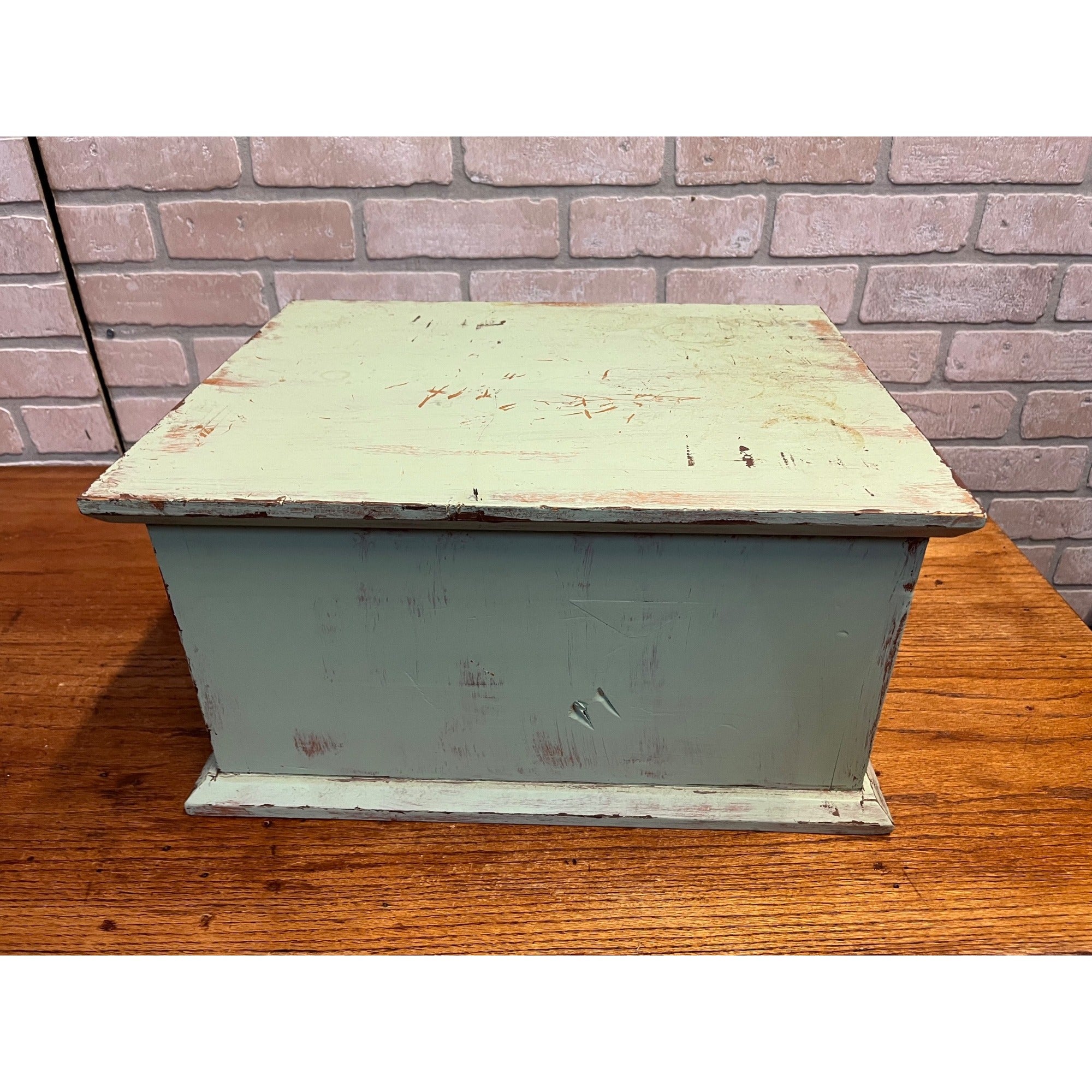 Vintage 2-Drawer Cabinet Chest Habitant Shop Native Furniture Michigan Primitive Style