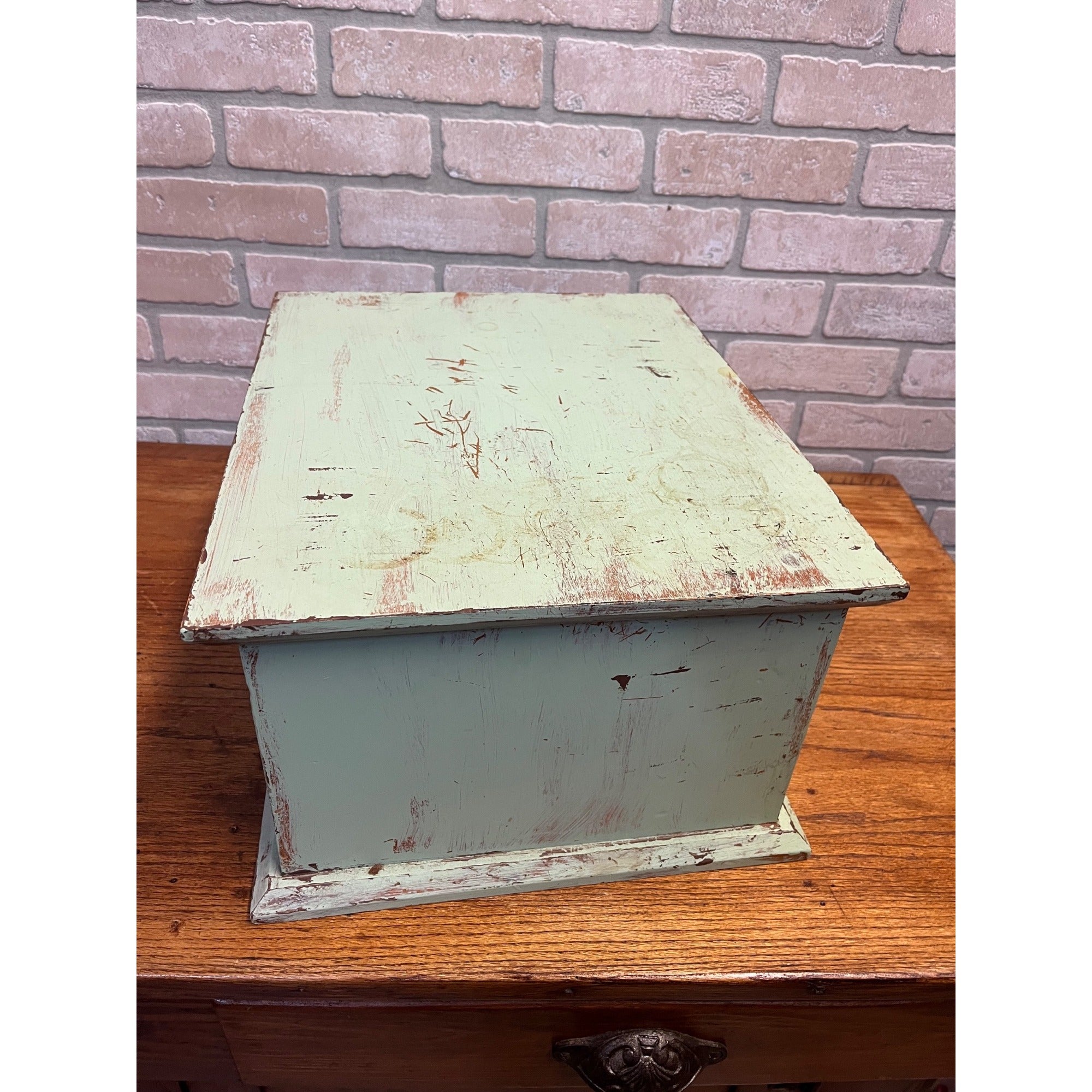 Vintage 2-Drawer Cabinet Chest Habitant Shop Native Furniture Michigan Primitive Style