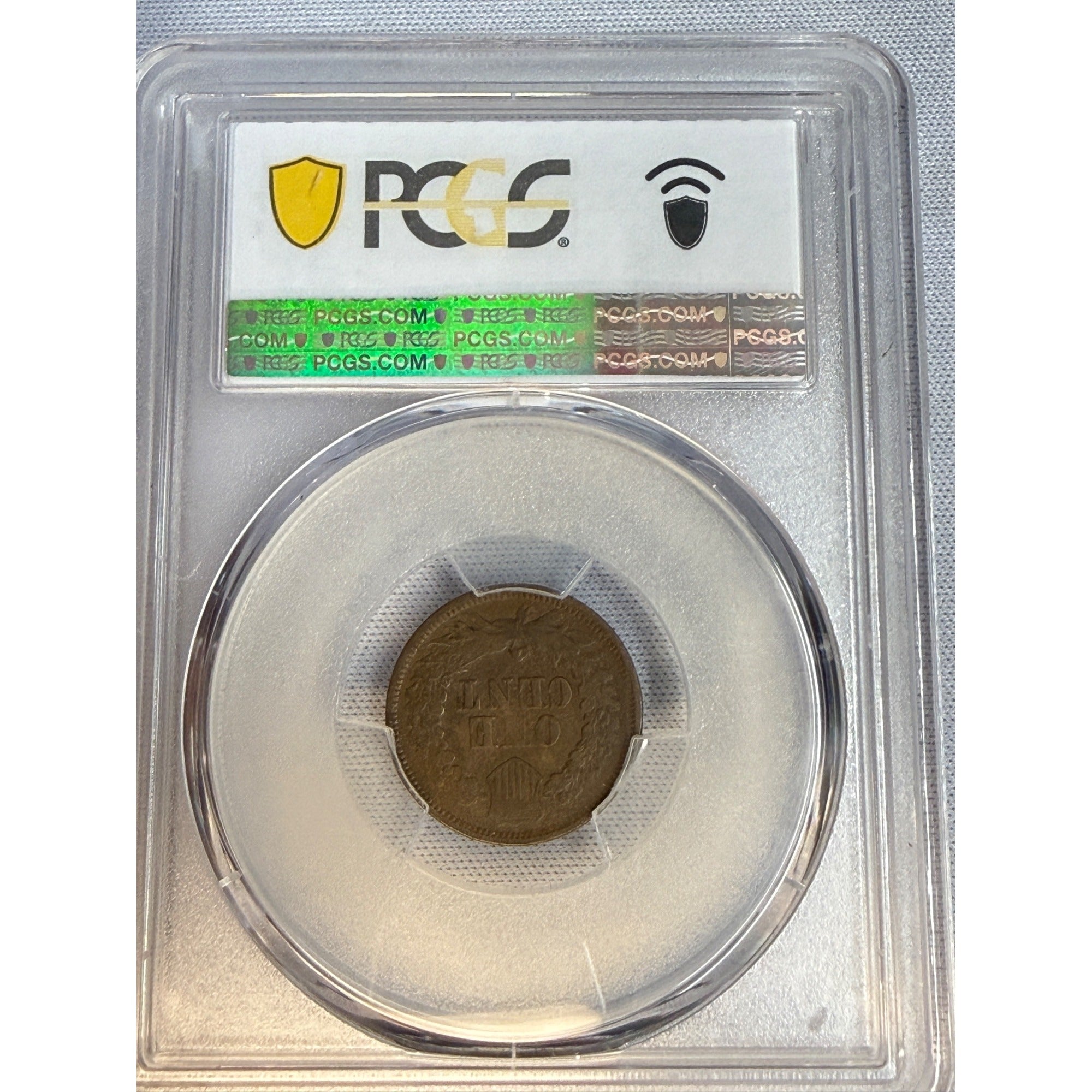 1867 Indian Head Penny PCGS VF30 Graded One Cent Coin
