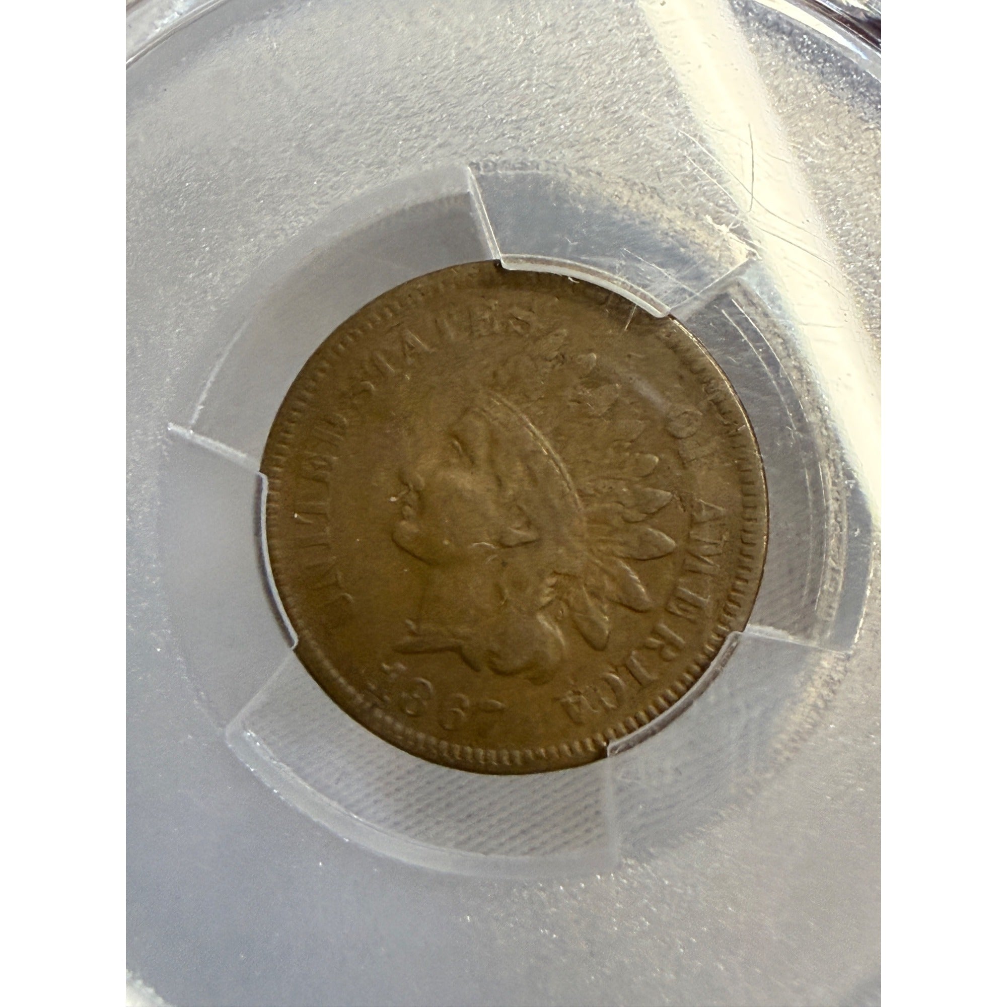 1867 Indian Head Penny PCGS VF30 Graded One Cent Coin