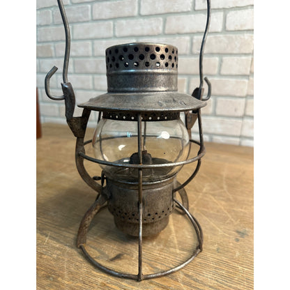 Vintage Dietz No. 999 Railroad Kerosene Lantern Lamp Unmarked - Clean