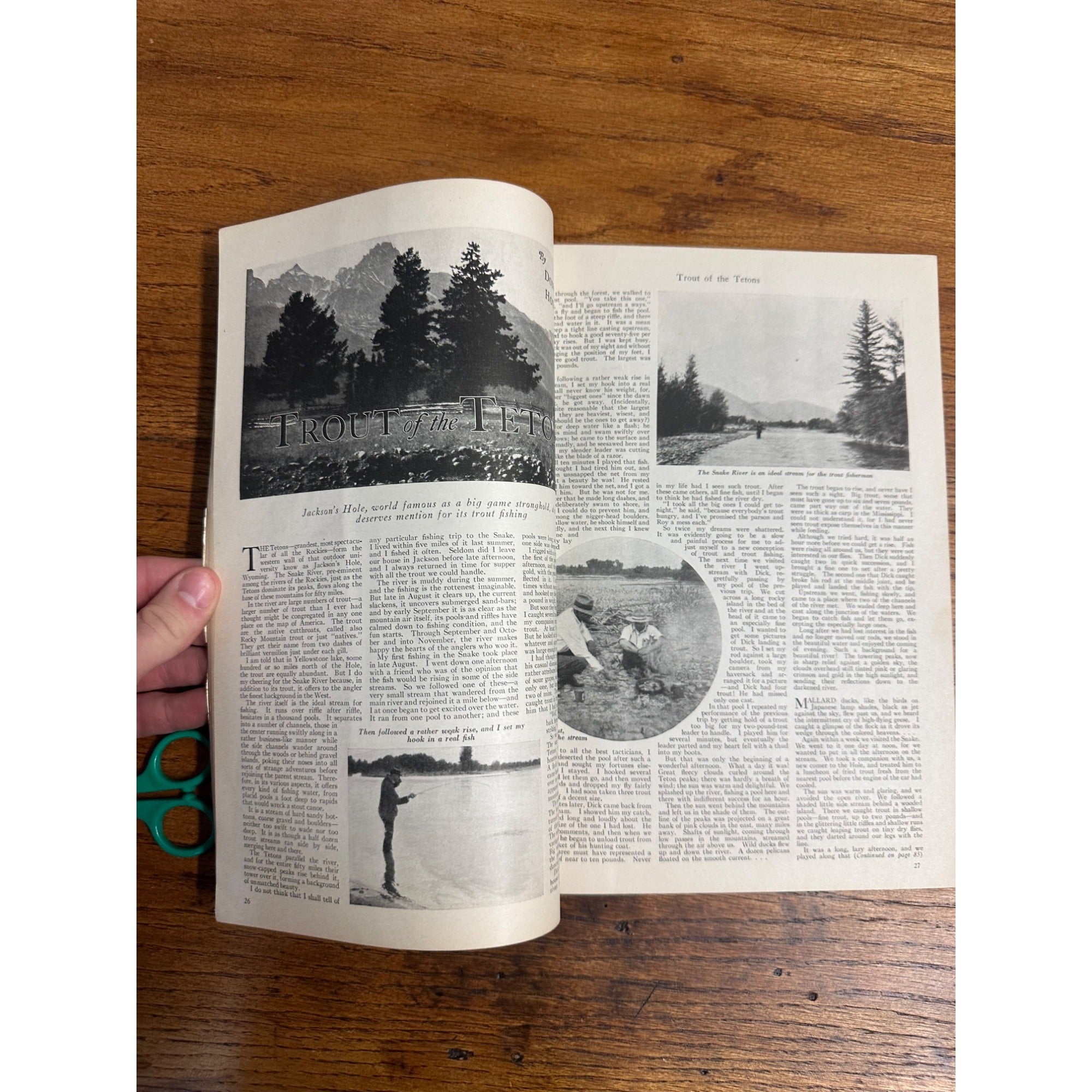 Vintage Field & Stream Outdoorsman Magazine (May 1927) No 1 Hunting Fishing