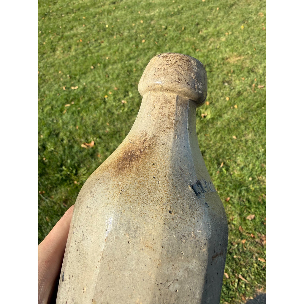 Antique J.D. Vail & Co. Beer/Ale Stoneware Bottle - St Louis, MO (1867-72)