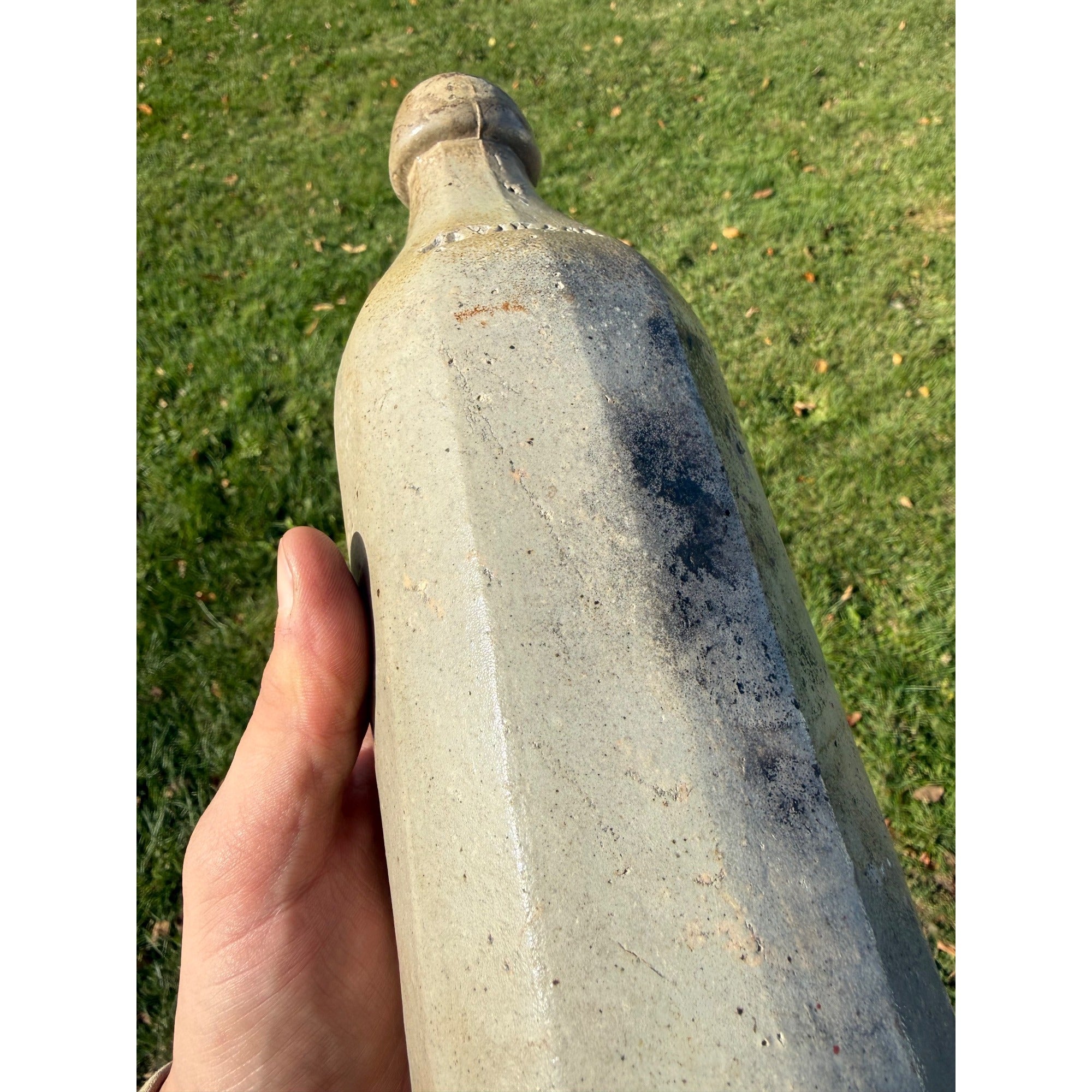 Antique J.D. Vail & Co. Beer/Ale Stoneware Bottle - St Louis, MO (1867-72)