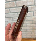 Vintage Briggs Tobacco Tin Empty Vertical Pocket Pipe Mixture Can