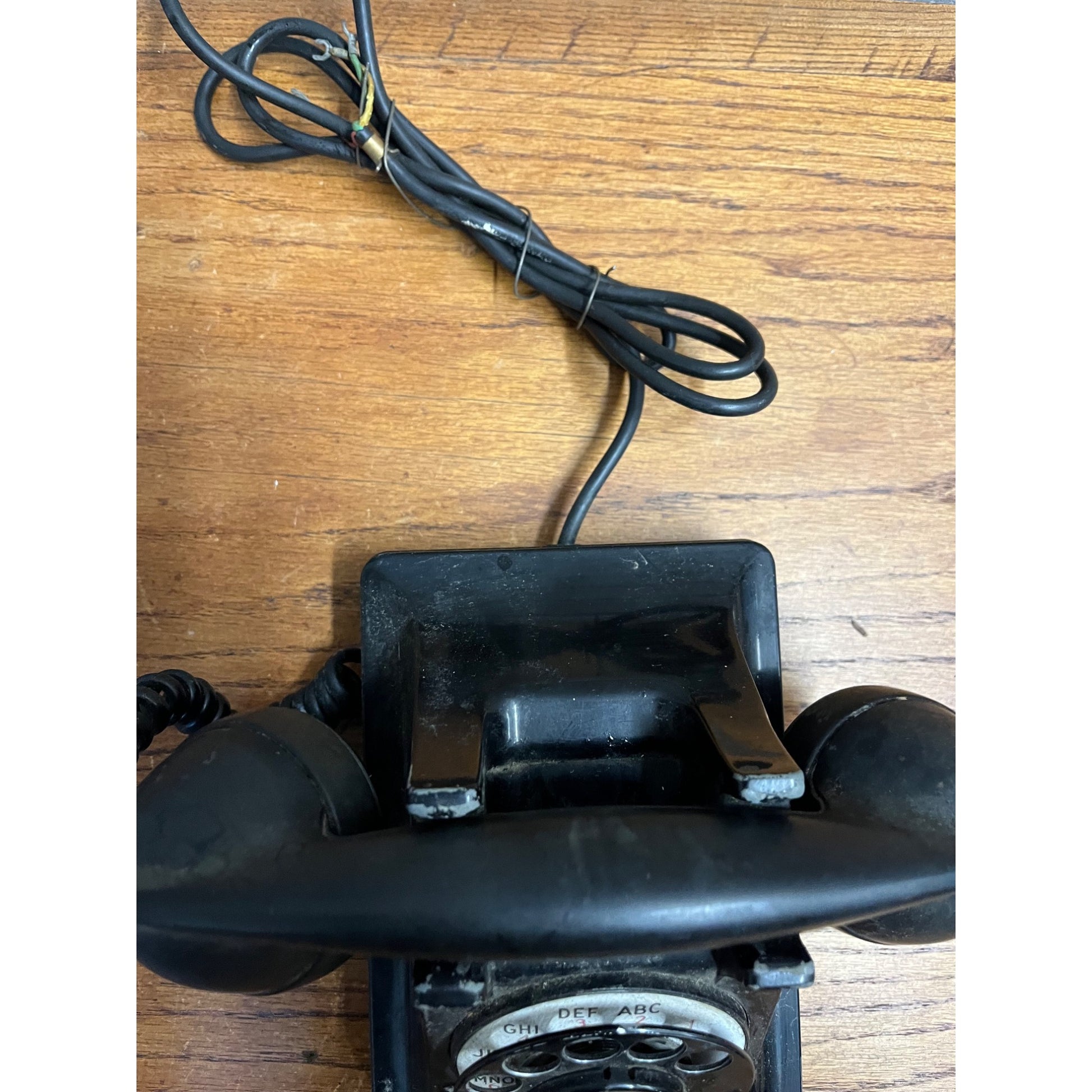 Vintage 1940s Western Electric F1W Rotary Telephone Black Phone