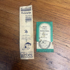 (2) Vintage Weber of Stevens Point Wis Fishing Snelled Hooks Packages Lure