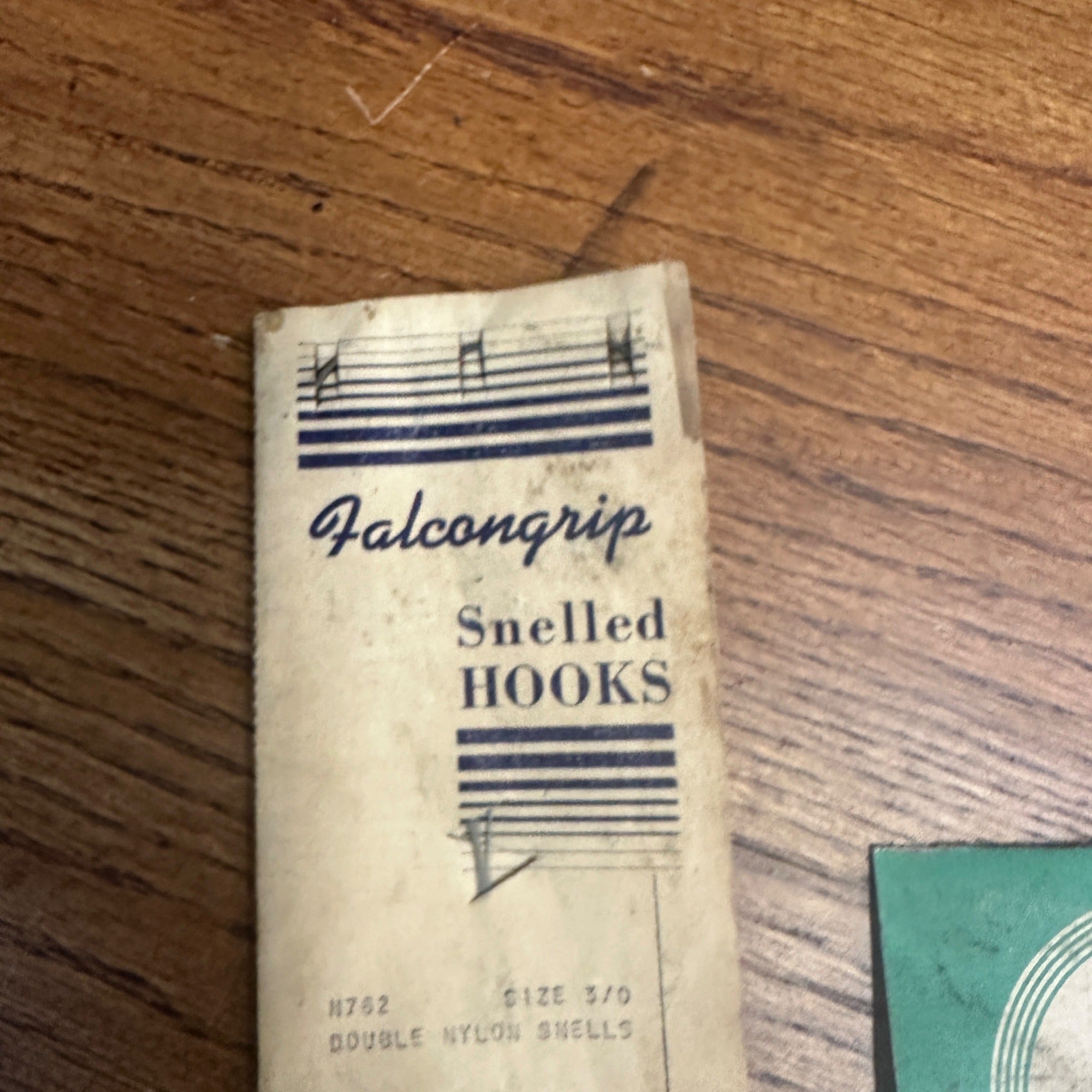 (2) Vintage Weber of Stevens Point Wis Fishing Snelled Hooks Packages Lure