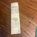 (2) Vintage Weber of Stevens Point Wis Fishing Snelled Hooks Packages Lure